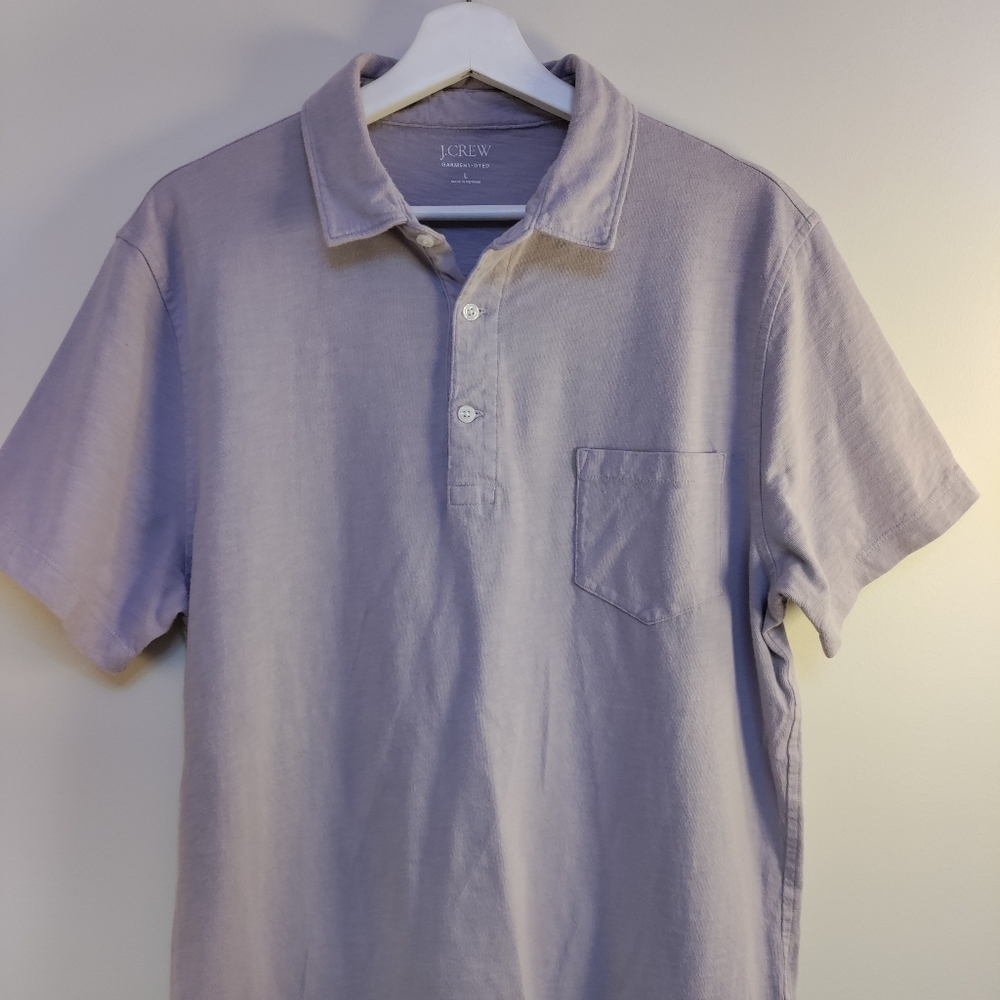J Crew Men's Shirt Polo Shirt Size L
